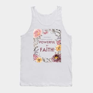 POWERFUL BY FAITH Tank Top